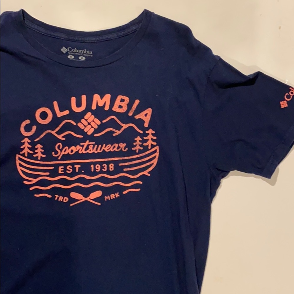 Navy Columbia shirt